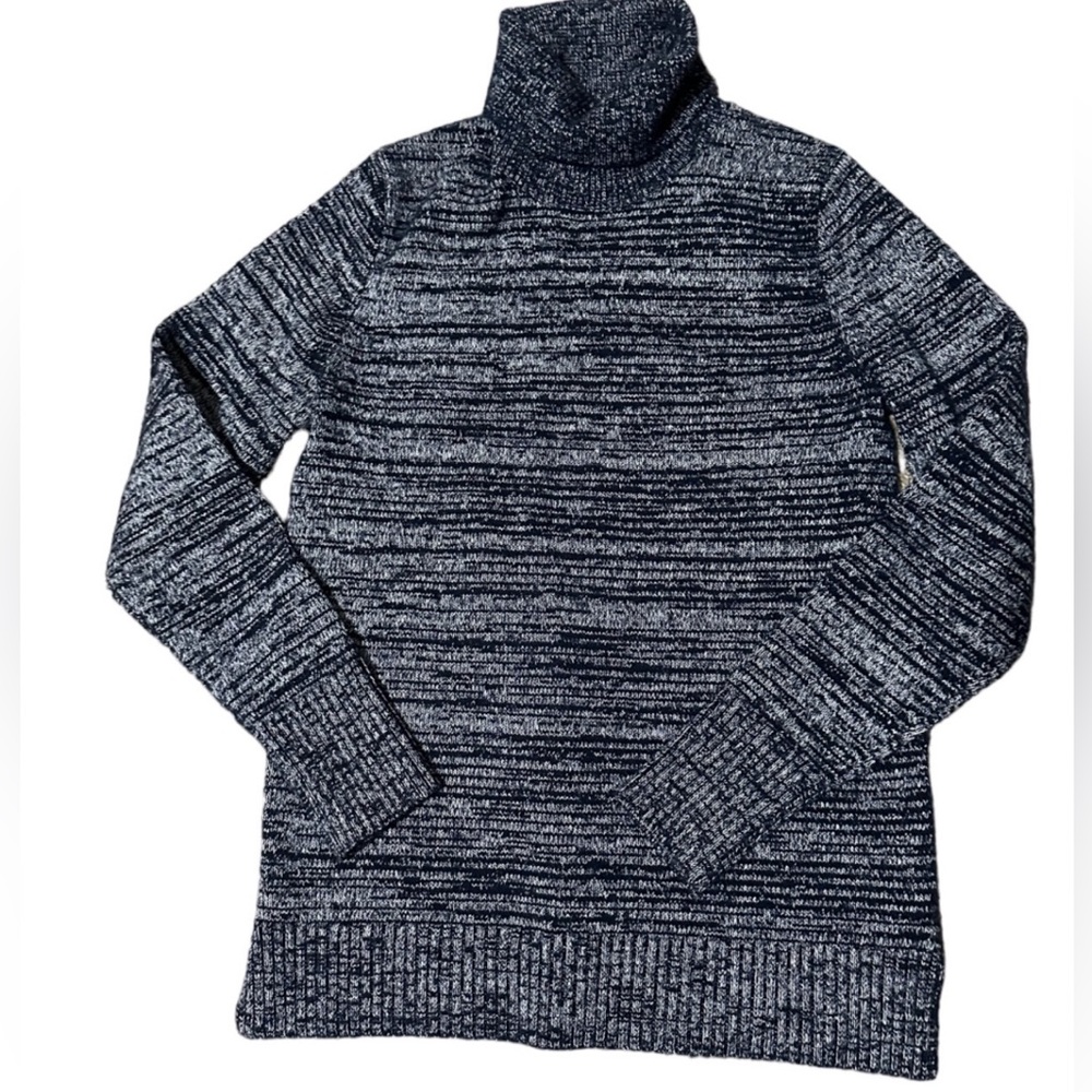 J. Crew mercantile turtleneck sweater space dyed